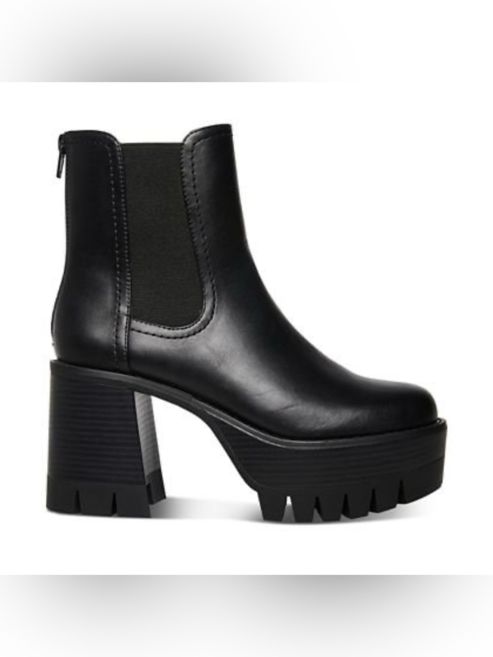 Madden Girl Gotcha Mega Lug Platform Chelsea Boots